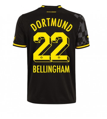 Borussia Dortmund Jude Bellingham #22 Bortedrakt 2022-23 Kortermet